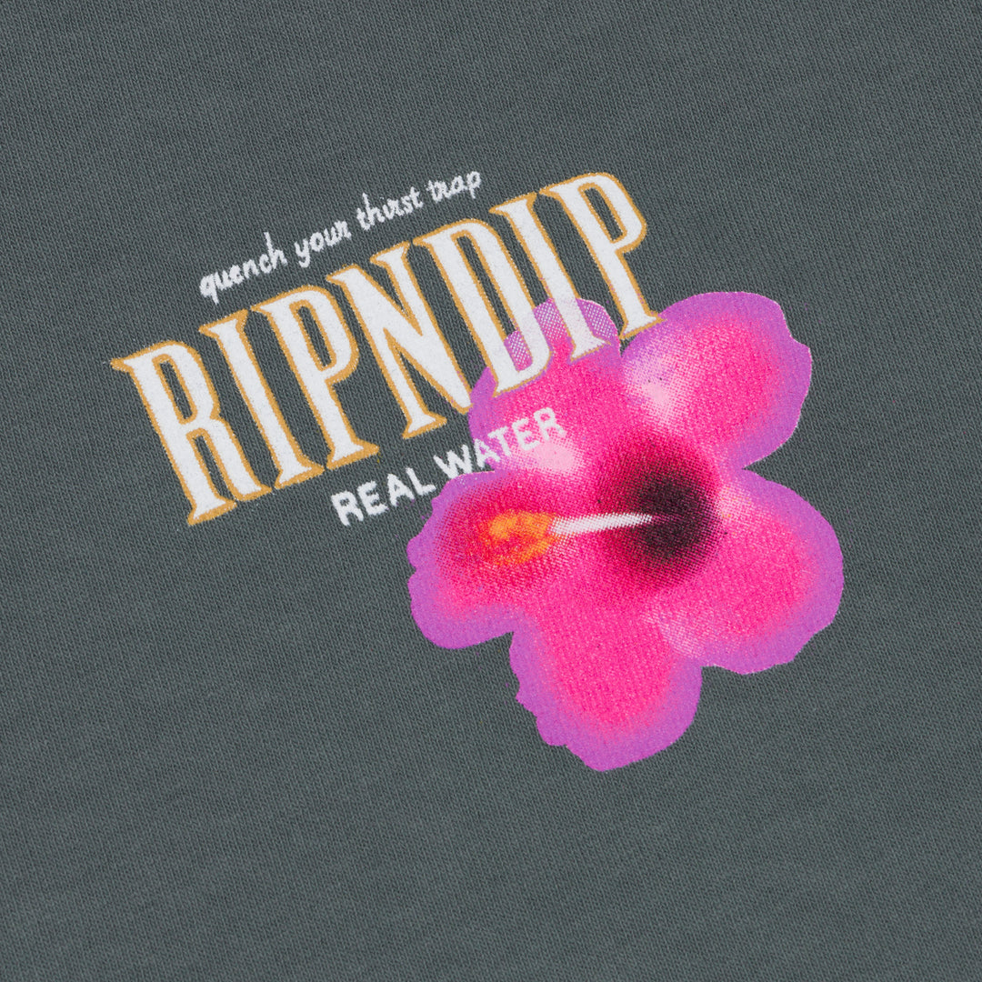Real Water Tee (Charcoal)-RIPNDIP