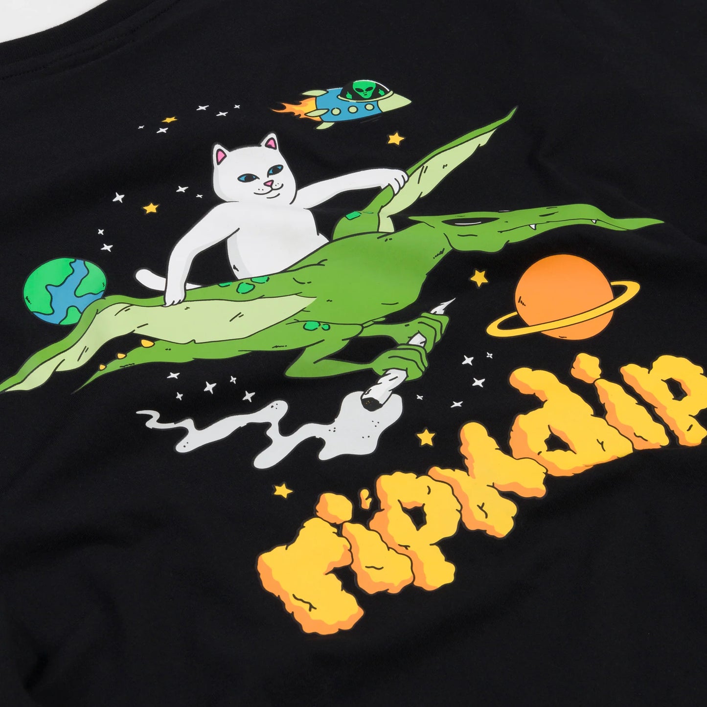 RIPNDIP - SPACE BIRD TEE (BLACK)