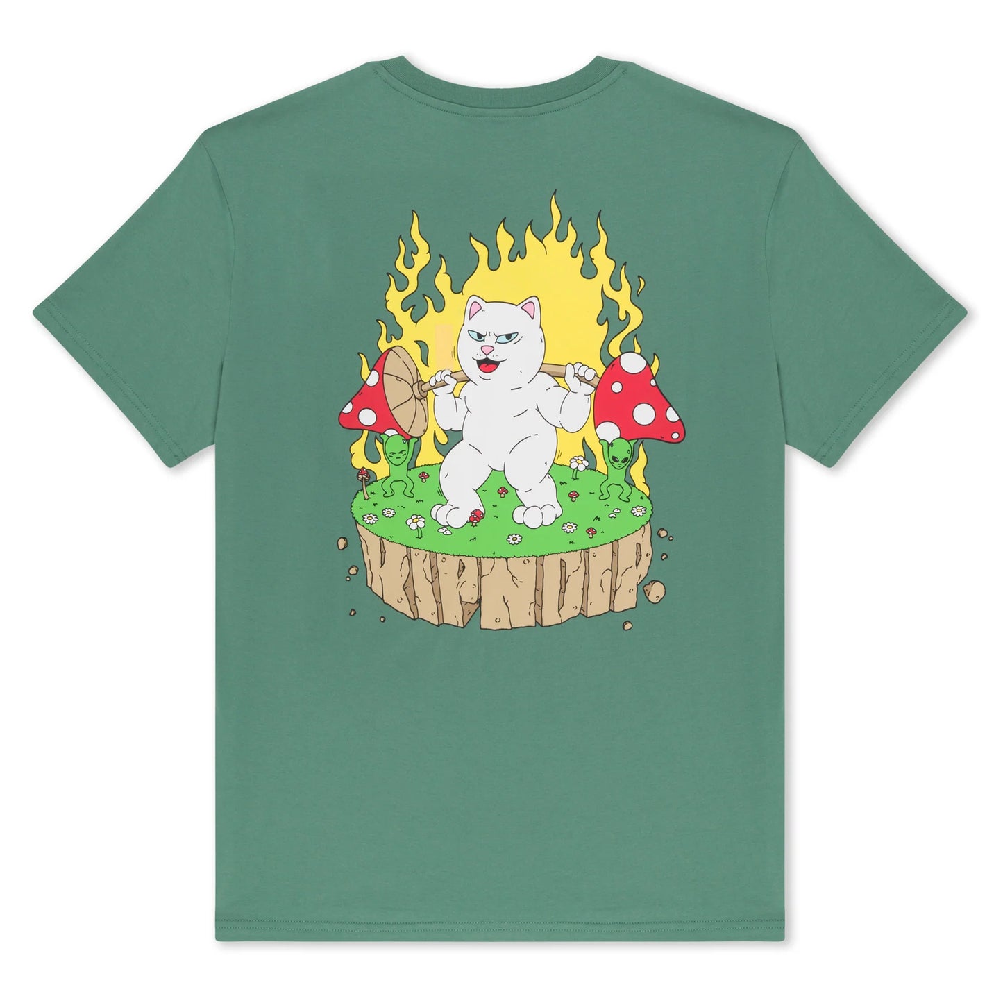 RIPNDIP - BULKING TEE (OLIVE)