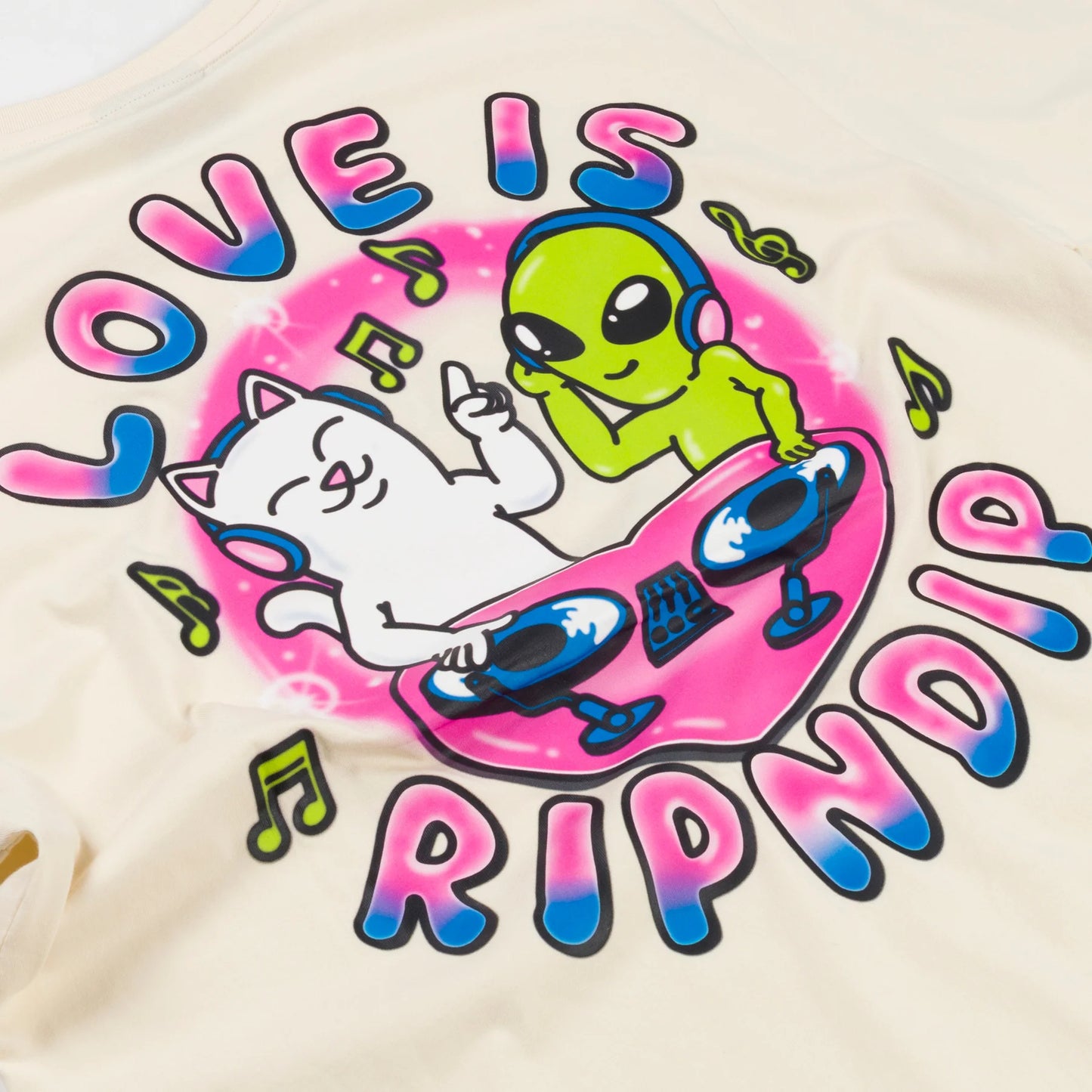 RIPNDIP - LOVE IS RIPNDIP TEE (NATURAL)