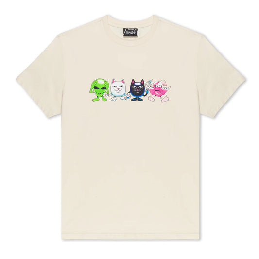 RIPNDIP - BESTIE GANG TEE (NATURAL)