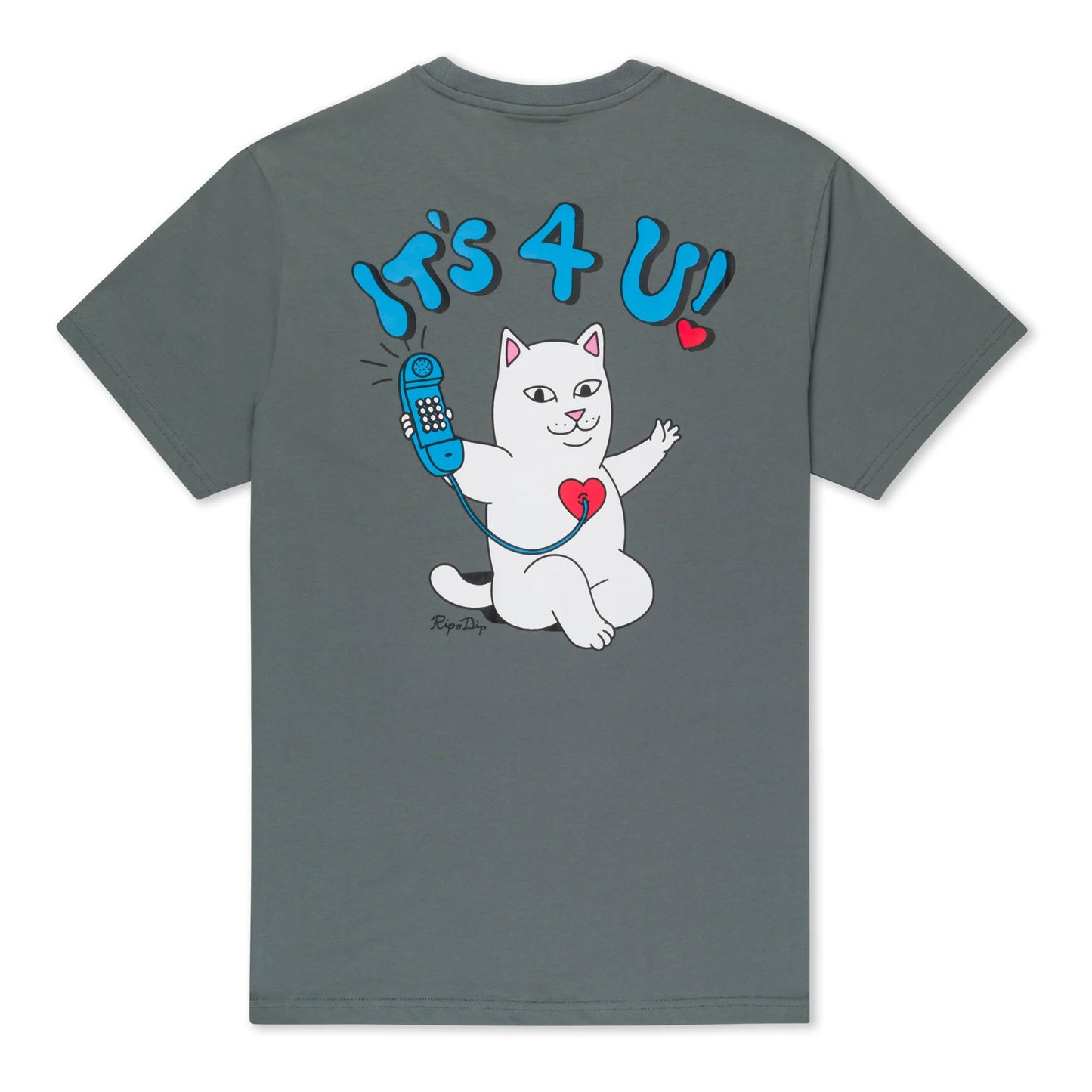 RIPNDIP | Its 4 U Tee | 100% Algodón 180 GSM | Colección Streetwear POW Flagship