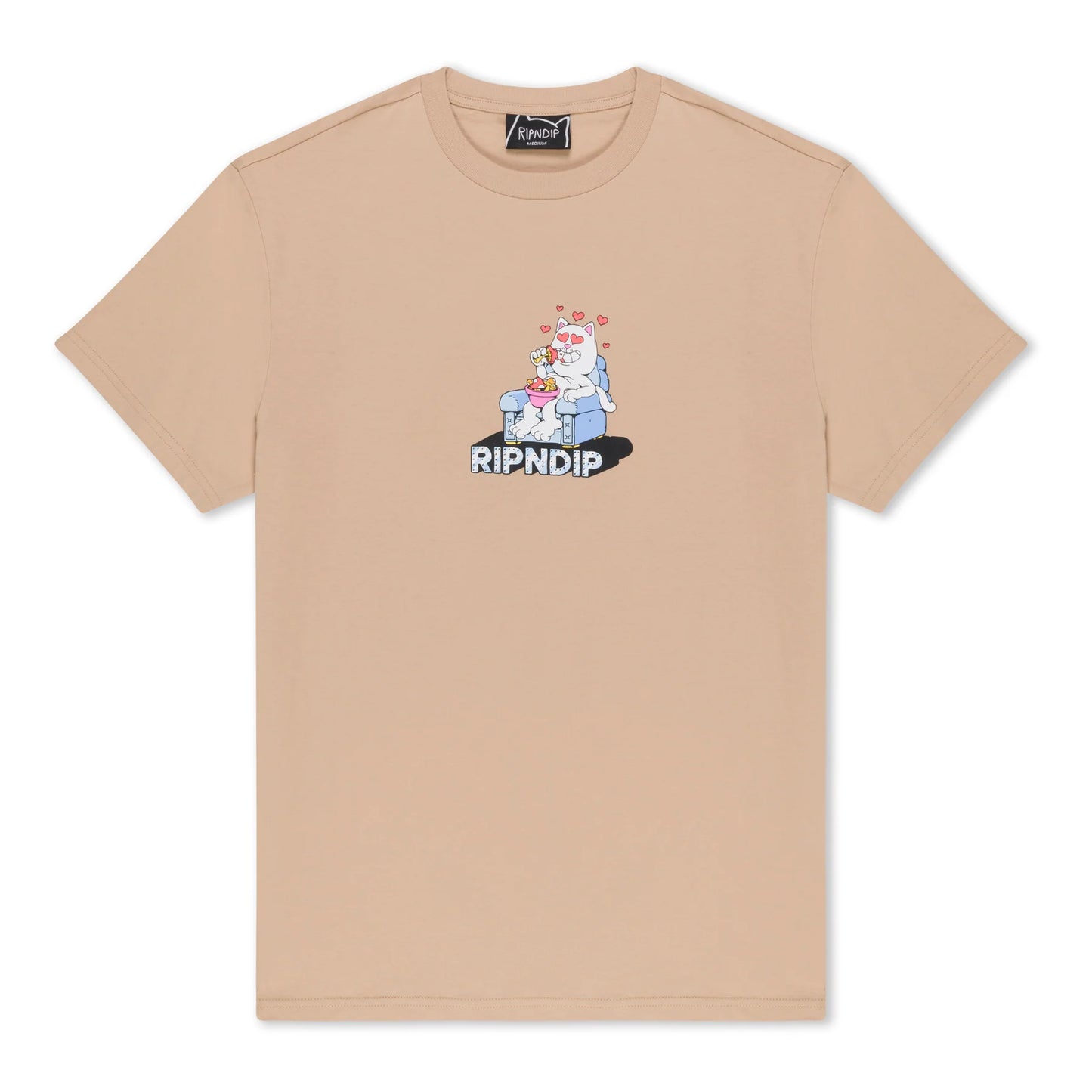 RIPNDIP - AFTERNOON SNACK TEE (ALMOND)