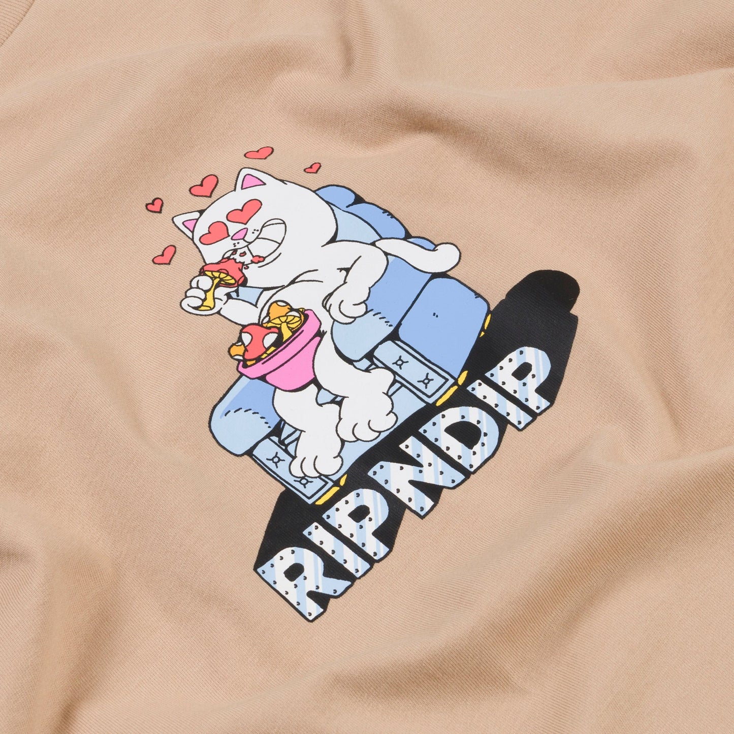 RIPNDIP - AFTERNOON SNACK TEE (ALMOND)