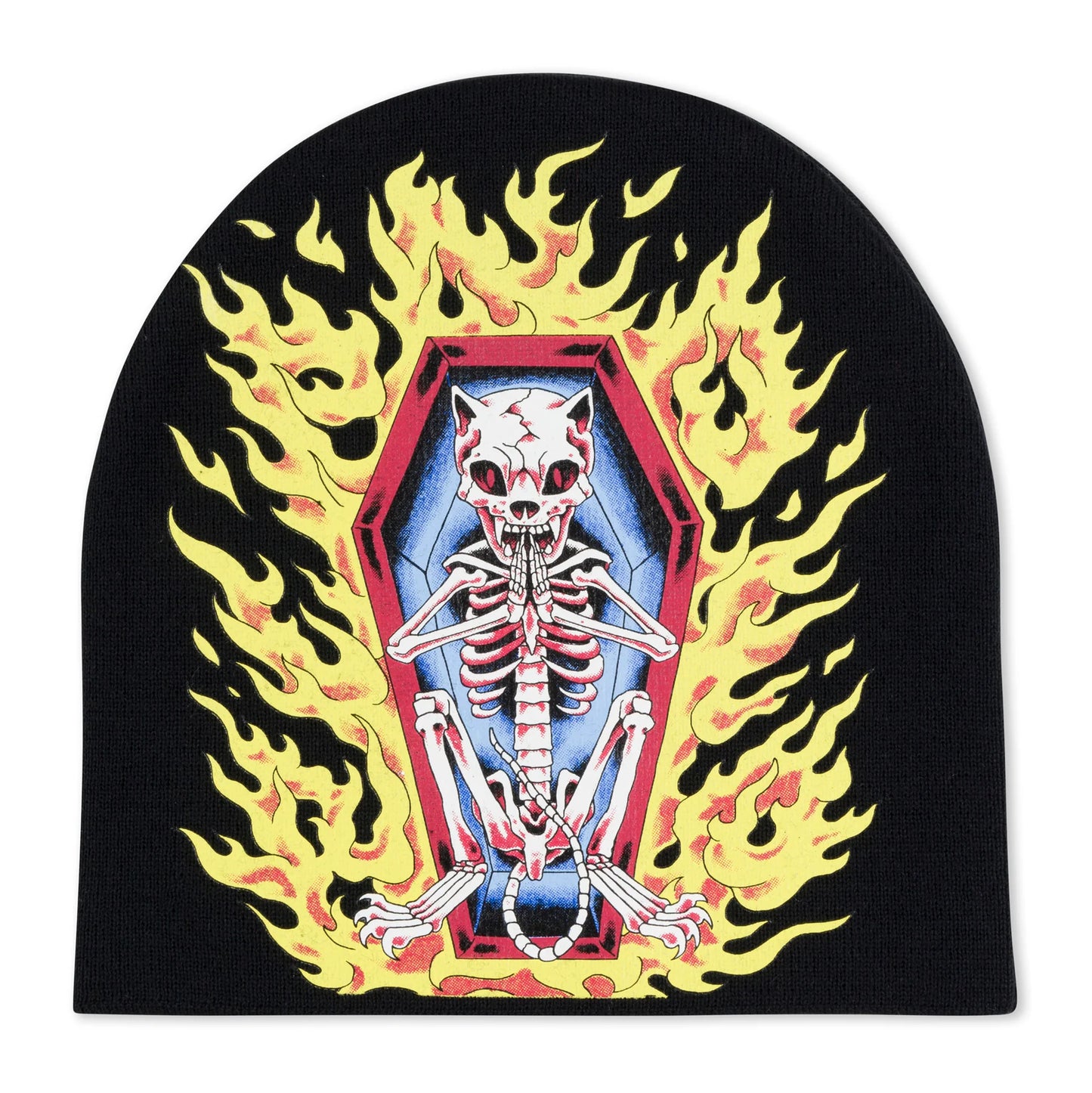 RIPNDIP - BURN IN HECK BEANIE (BLACK)