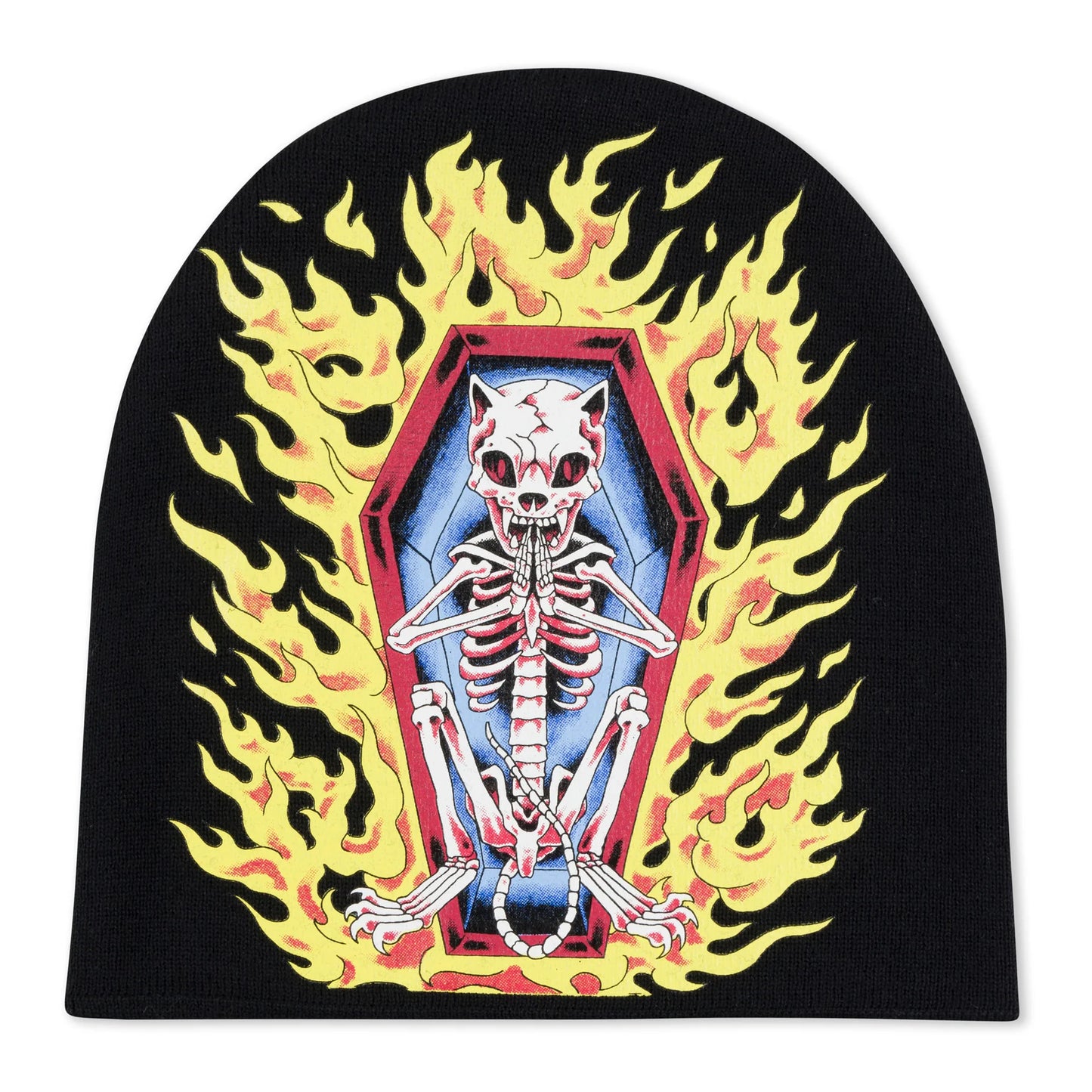 RIPNDIP - BURN IN HECK BEANIE (BLACK)