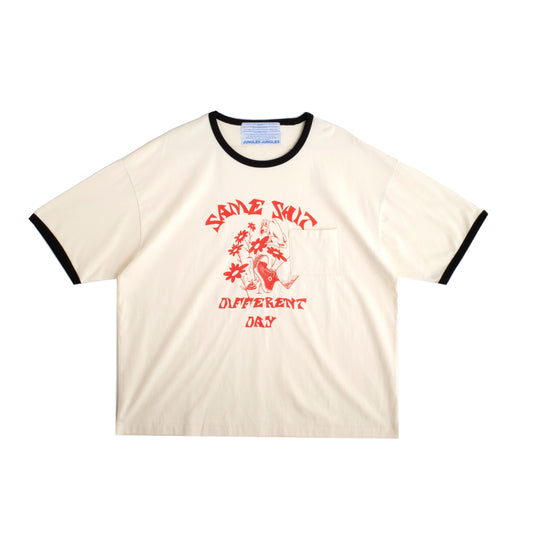 SAME SHIT RINGER TEE