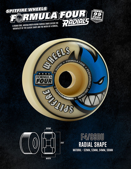 SPITFIRE FORMULA FOUR RADIALS