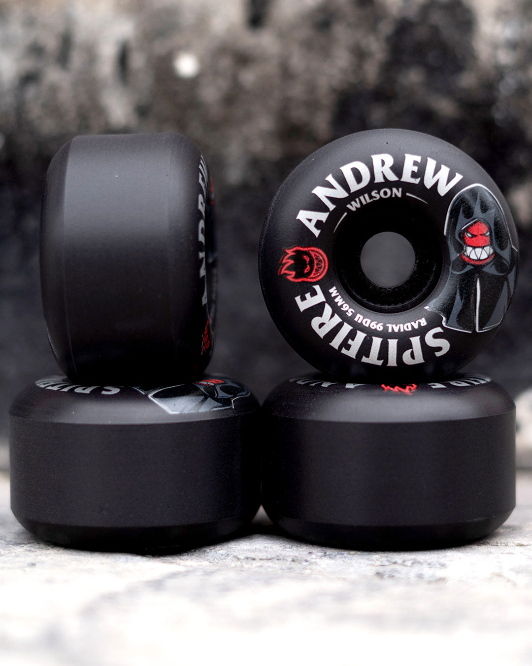 SPITFIRE F4 ANDREW WILSON BURN SQUAD RADIAL BLACK 56MM