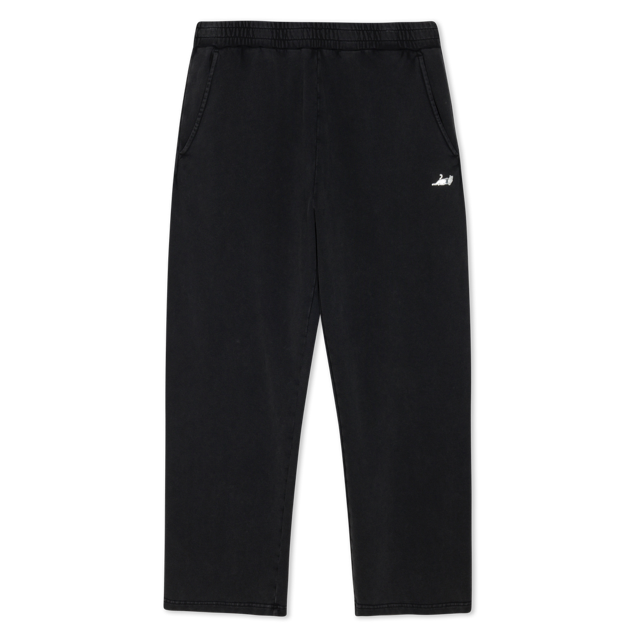 CASTANZA STRAIGHT LEG SWEATPANTS (BLACK VINTAGE WASH) RIPNDIP