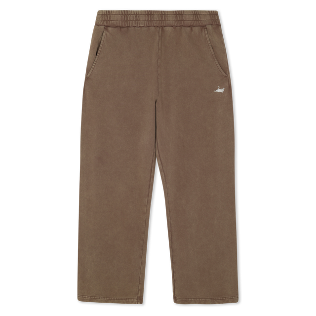 CASTANZA STRAIGHT LEG SWEATPANTS (BROWN VINTAGE WASH) RIPNDIP