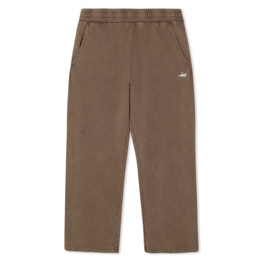CASTANZA STRAIGHT LEG SWEATPANTS (BROWN VINTAGE WASH) RIPNDIP