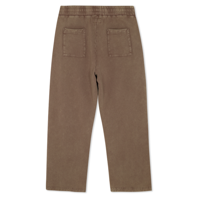 CASTANZA STRAIGHT LEG SWEATPANTS (BROWN VINTAGE WASH) RIPNDIP