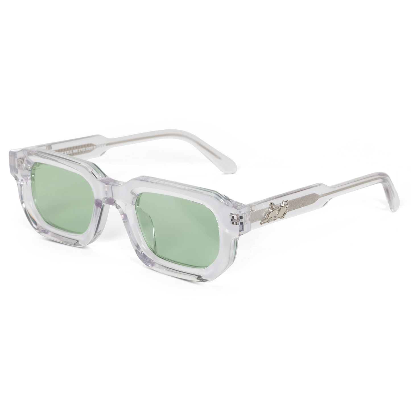 CATSTANZA SUNGLASSES (CLEAR/ LIGHT OLIVE) RIPNDIP