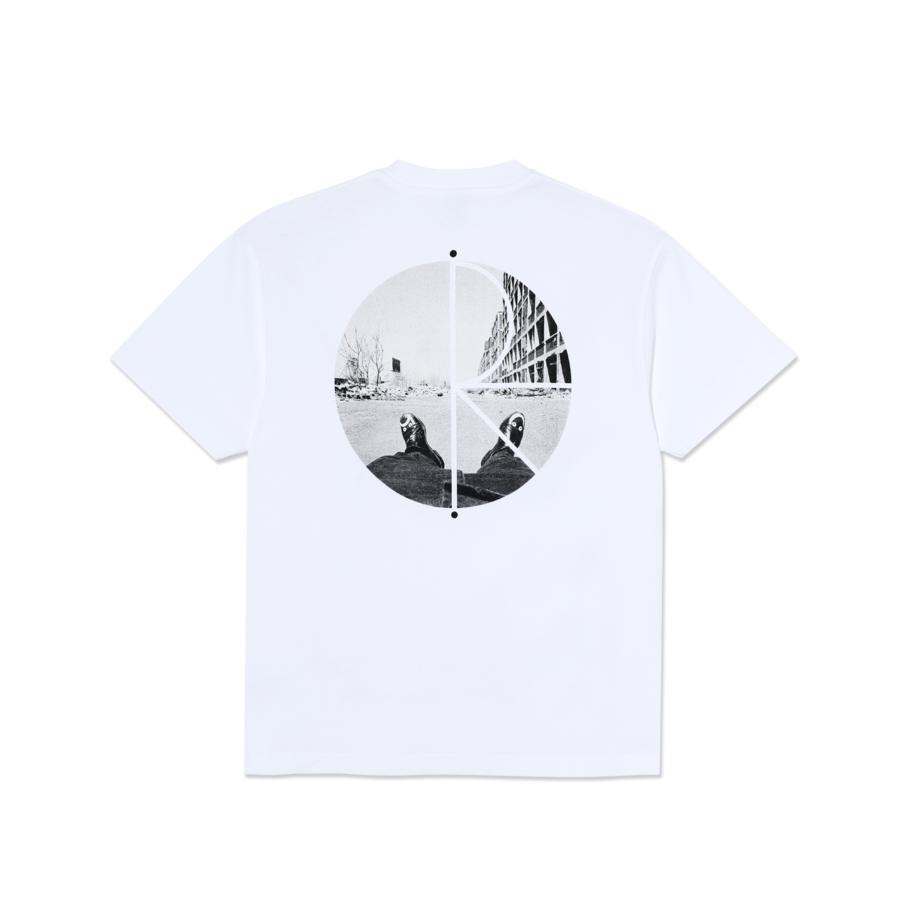 FILL LOGO TEE| HAPPY SAD POLAR