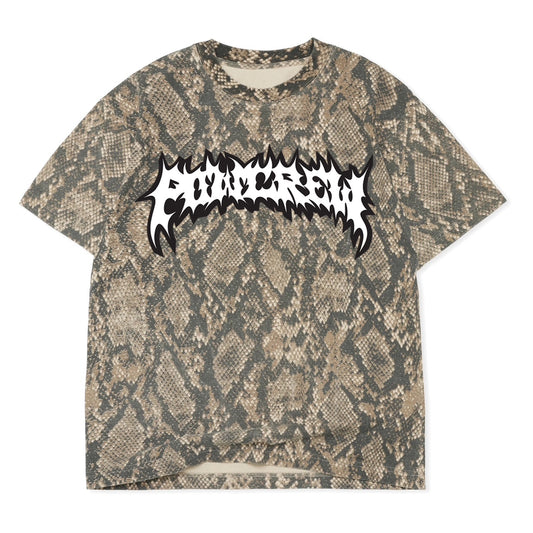POW SNAKE TEE PUYA CREW
