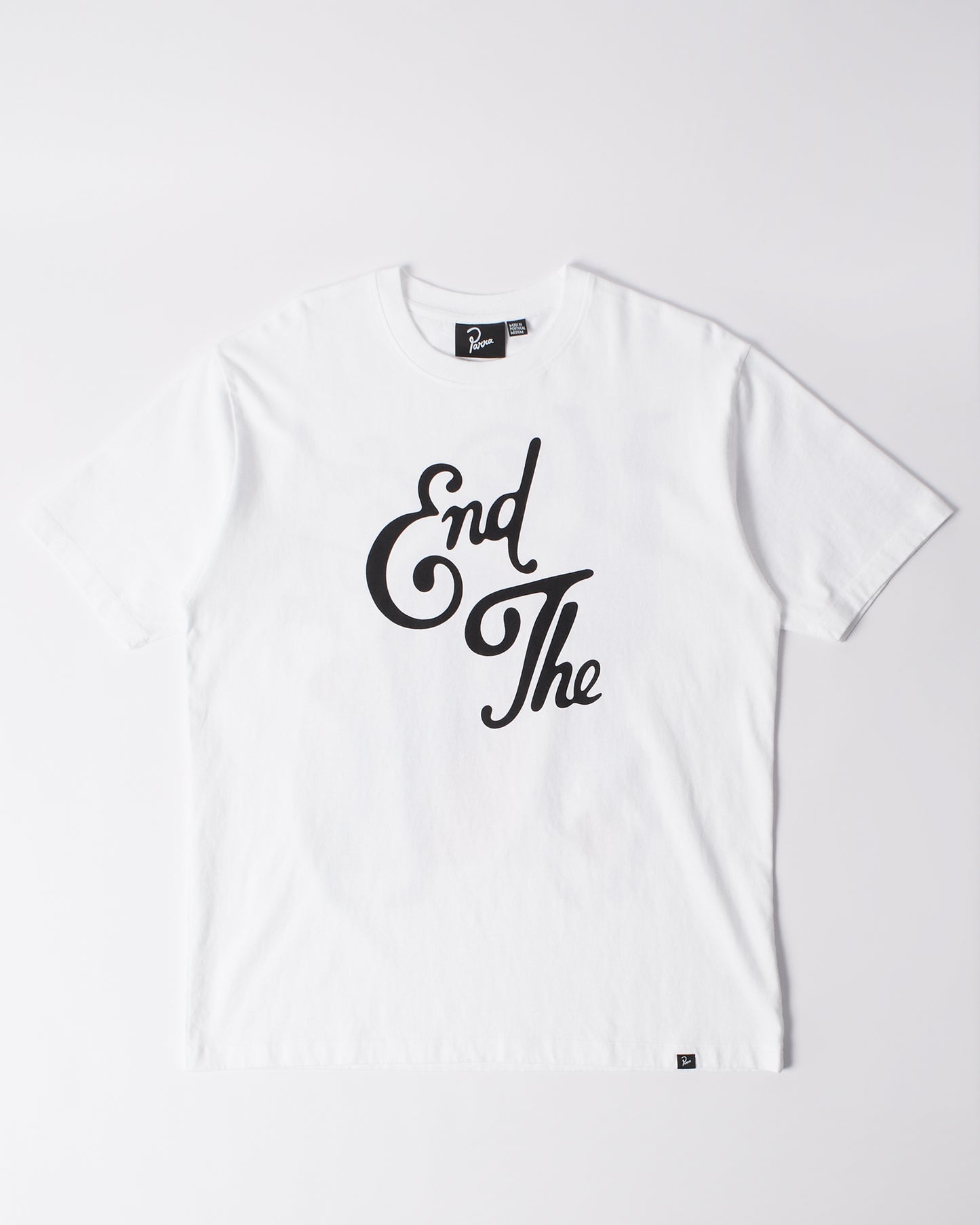 END THE LOUNGECHAIR T SHIRT PARRA