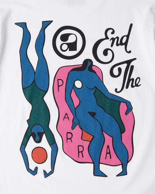 END THE LOUNGECHAIR T SHIRT PARRA