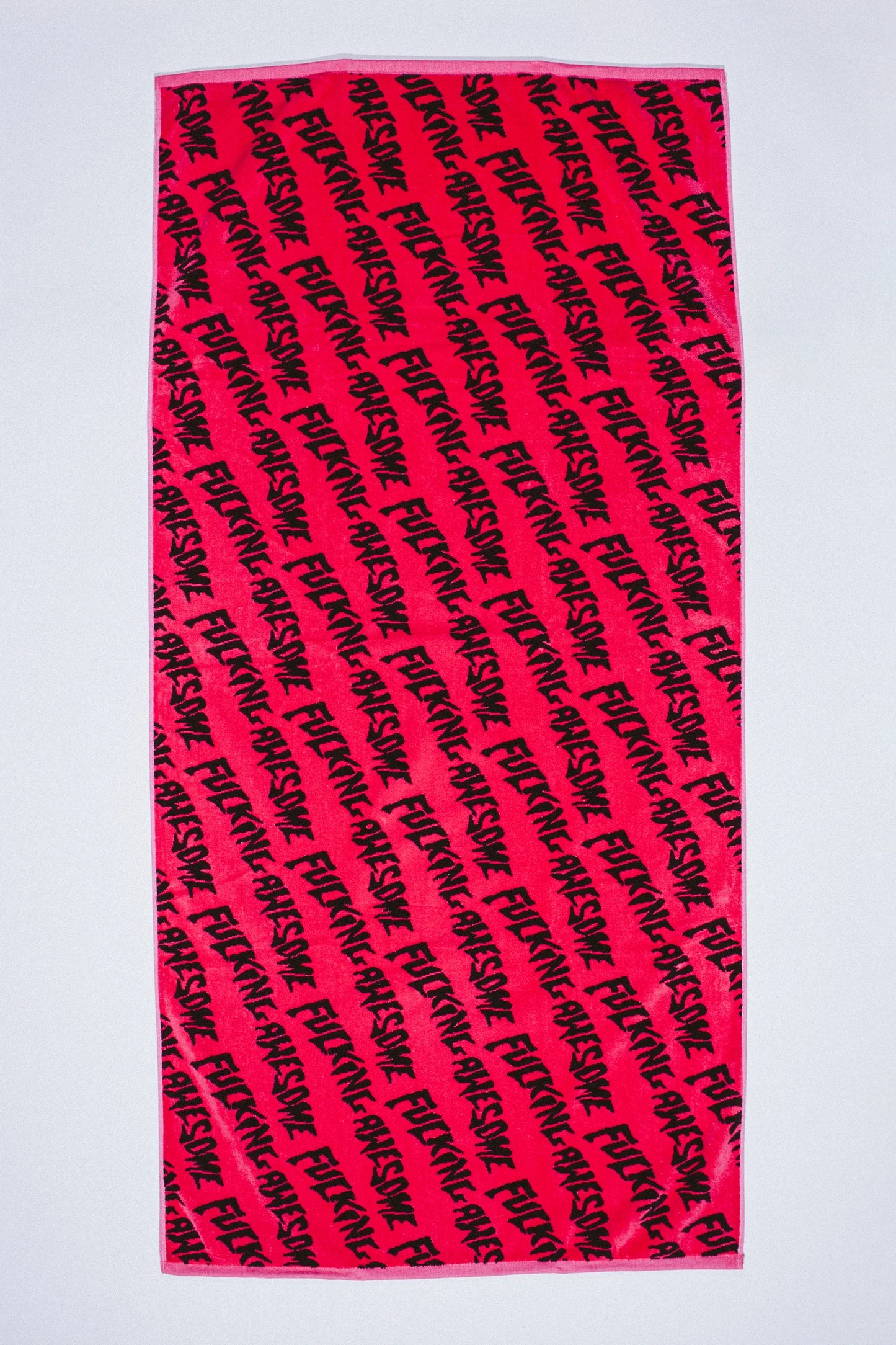PINK STAMP TOWEL FUCKING AWESOME