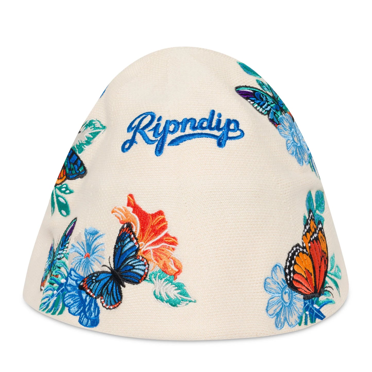 RIPNDIP - LOS RIPNDIP CROCHET BUCKET HAT (OFF WHITE)