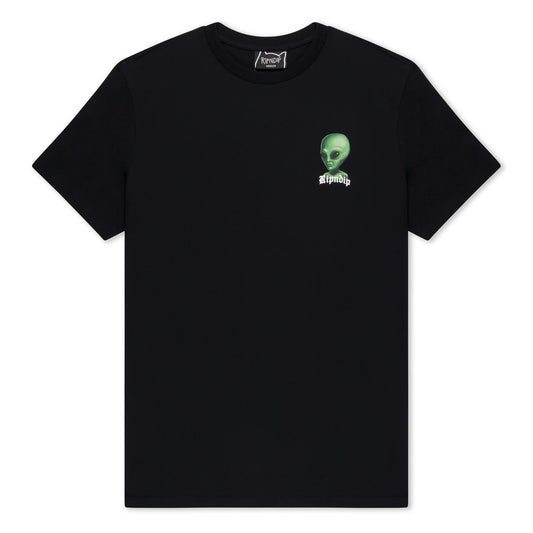 RIPDNIP - WE COME IN PEACE TEE (BLACK)