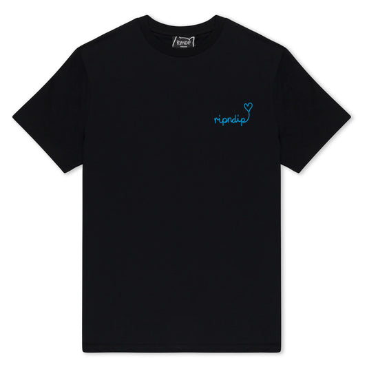 RIPNDIP - THREADS TEE (BLACK)