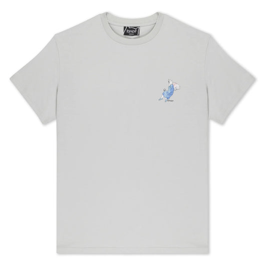 RIPNDIP - HEAVEN AND HELL TEE (GREY)