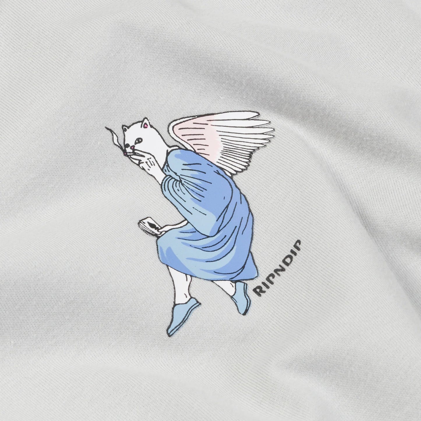 RIPNDIP - HEAVEN AND HELL TEE (GREY)