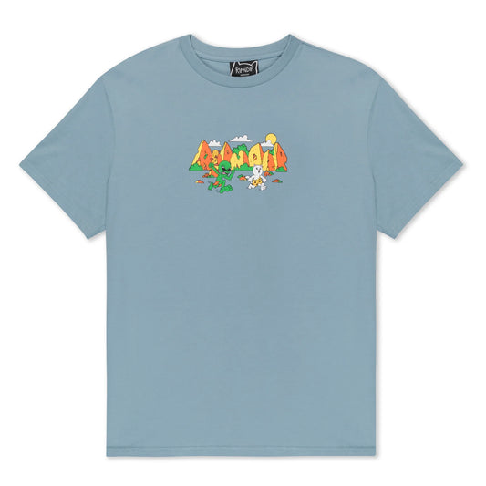 RIPNDIP - CAVENERM TEE (LIGHT SLATE)