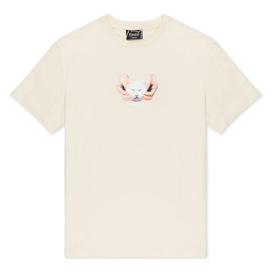 RIPNDIP - HAPPY KITTY TEE (NATURAL)