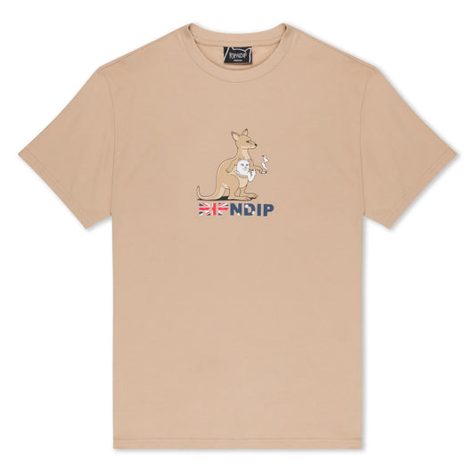 RIPNDIP - JOEY NERM TEE (ALMOND)