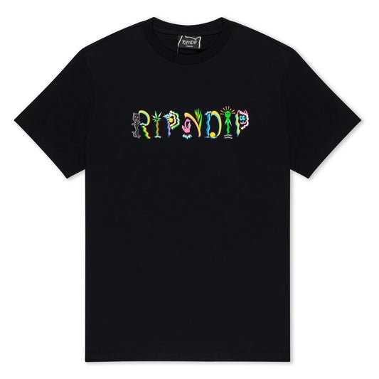 RIPNDIP - VENICE TEE (BLACK)