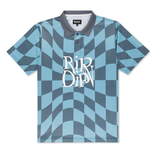 RIPNDIP - QUANTUM GROOVE SOCCER JERSEY (SLATE)