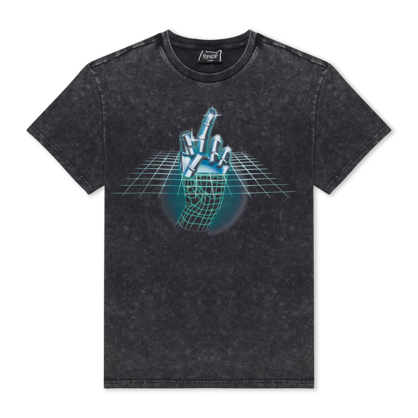 RIPNDIP | Camiseta Afterlife (Black Wash) | Algodón 180g + Gráficos Ultrabrillantes | Envíos a toda Venezuela
