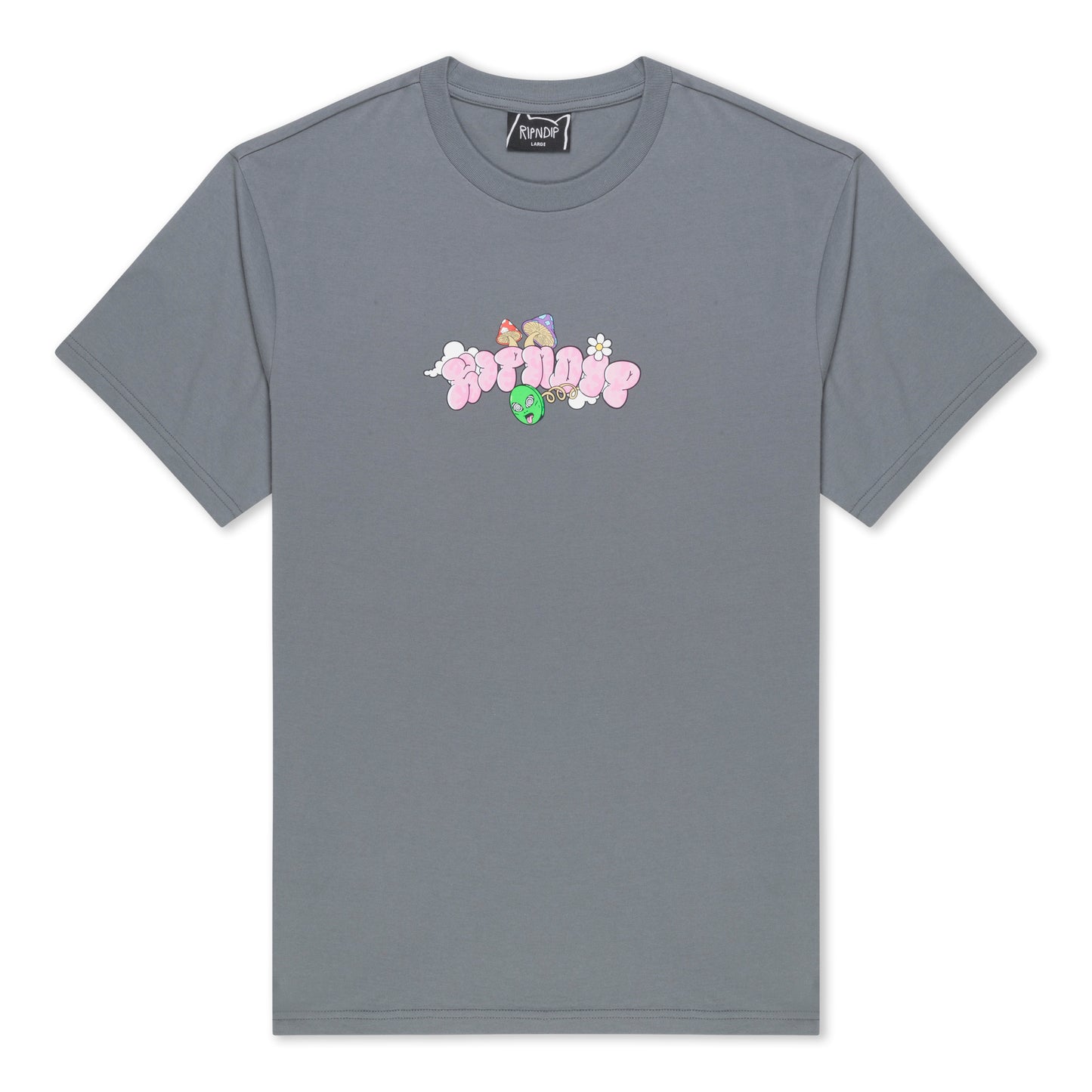 RIPNDIP | Camiseta Lost Minds (Charcoal) | Algodón 180g + Gráficos Ultrabrillantes | Envíos a toda Venezuela