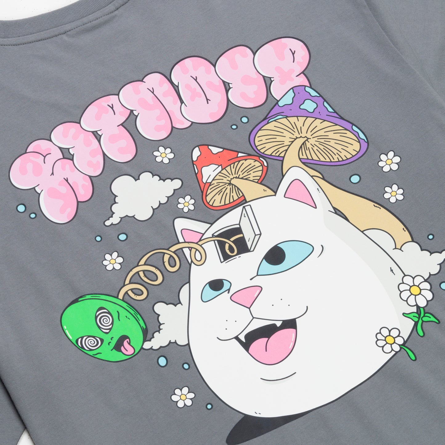 RIPNDIP | Camiseta Lost Minds (Charcoal) | Algodón 180g + Gráficos Ultrabrillantes | Envíos a toda Venezuela