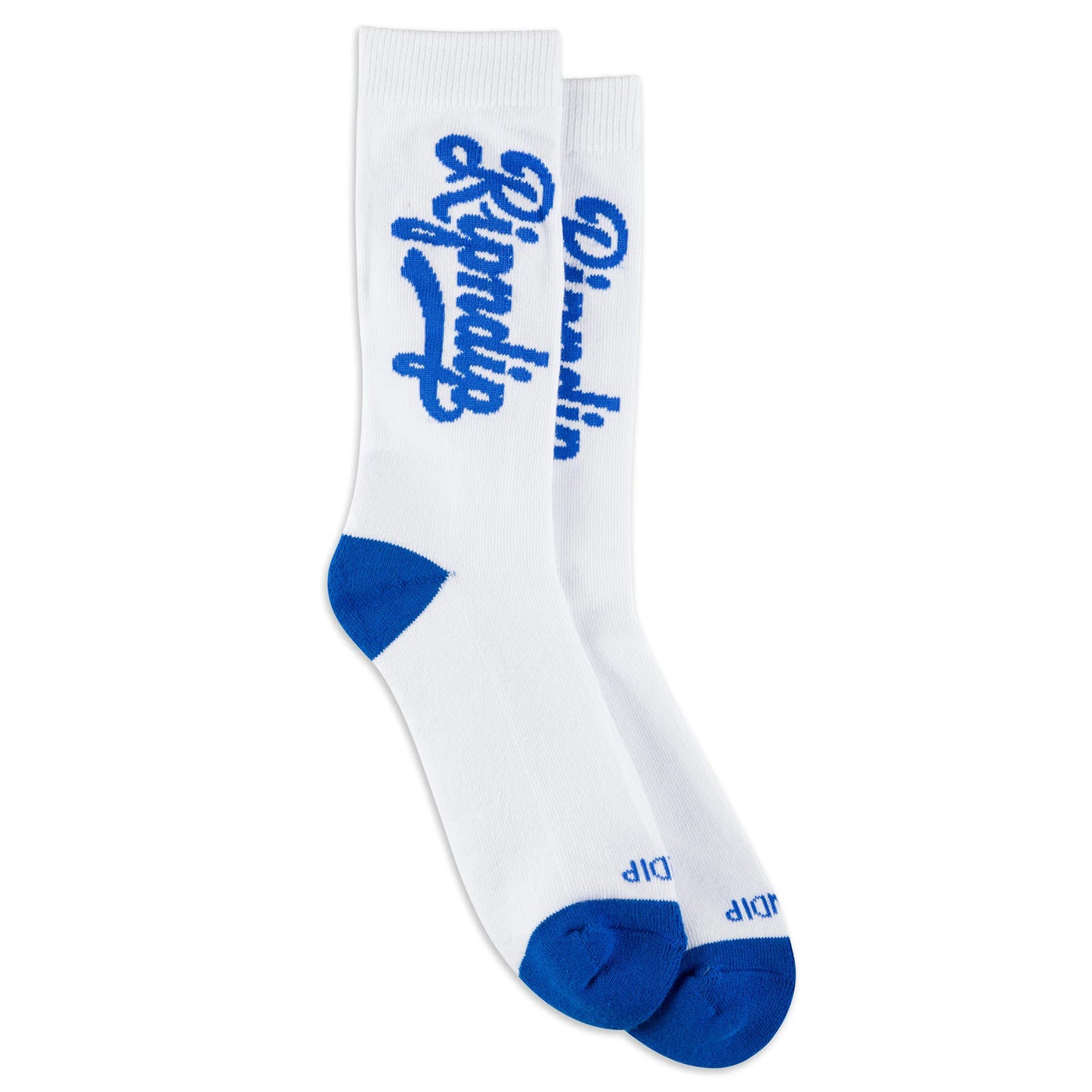 RIPNDIP - LOS RIPNDIP SOCKS (WHITE/BLUE)