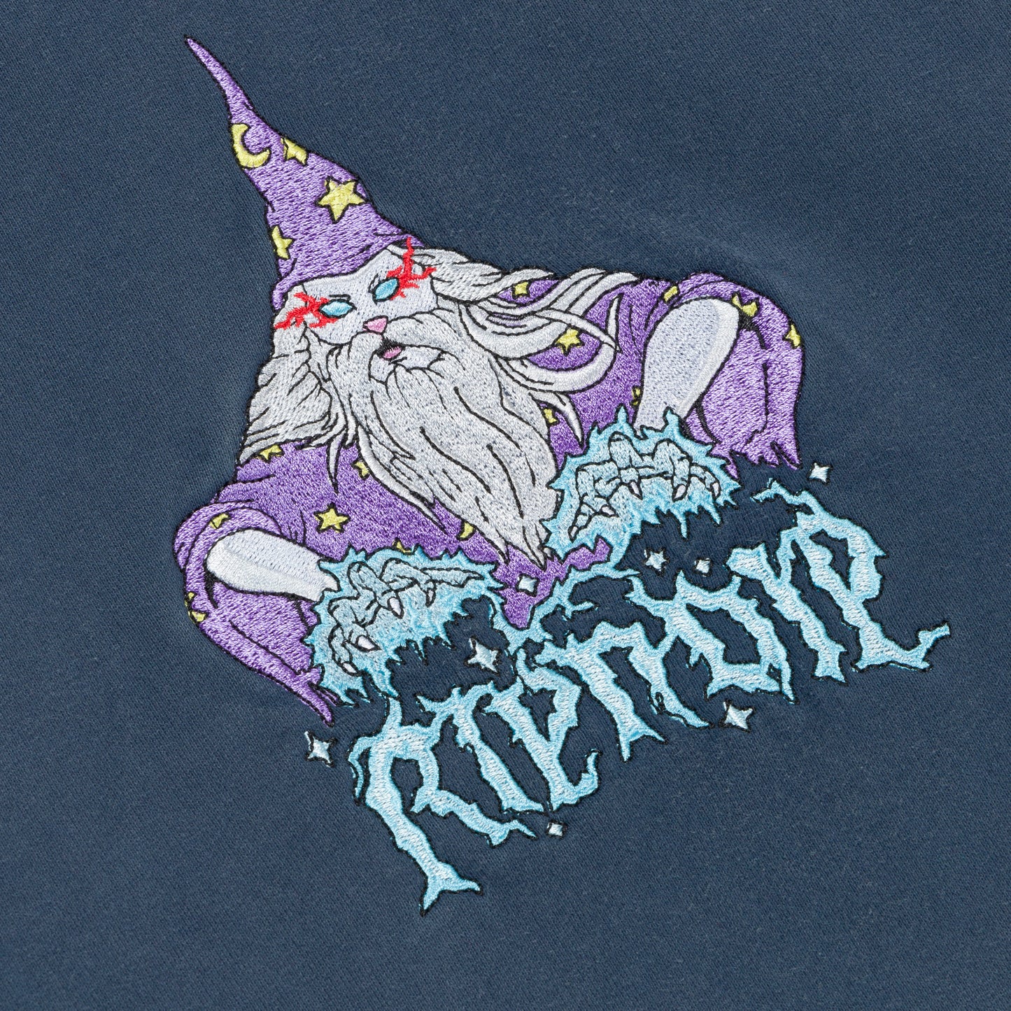 RIPNDIP | Hoodie Oracle Double Hood (Navy Mineral Wash) | Algodón 100% + Doble Caperuza | Envío a toda Venezuela