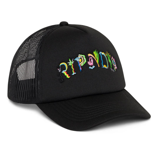 RIPNDIP - VENICE TRUCKER HAT (BLACK)