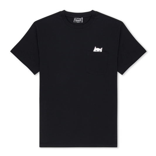 RIPNDIP - LORD NERMAL POCKET TEE (BLACK)