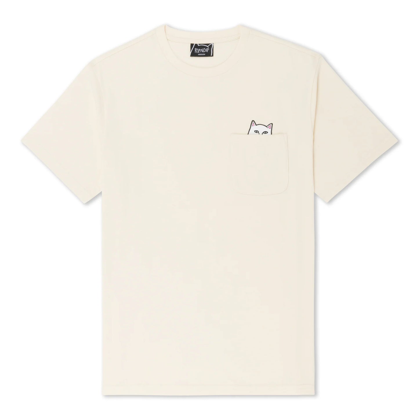 RIPNDIP - LORD NERMAL POCKET TEE (NATURAL)