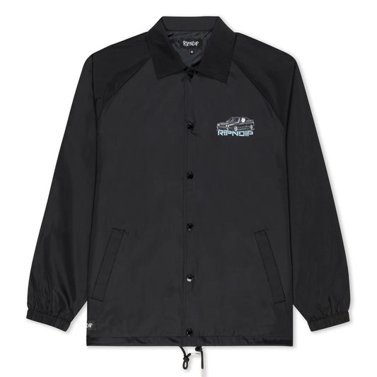 VROOM VROOM COACHES JACKET (BLACK)