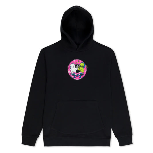 LOVE IS RIPNDIP HOODIE (BLACK)