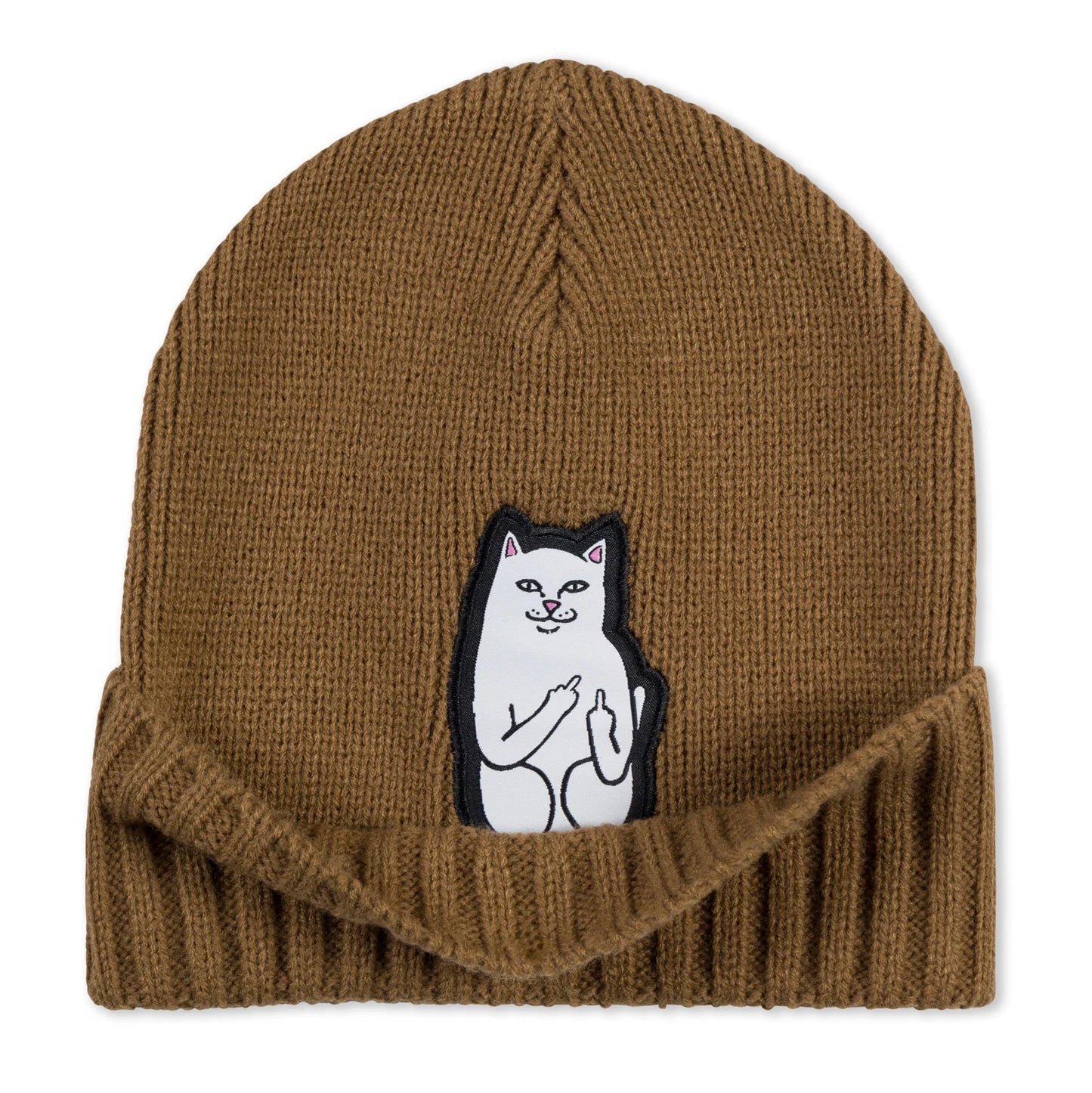 RIPNDIP - LORD NERMAL BEANIE (BROWN)