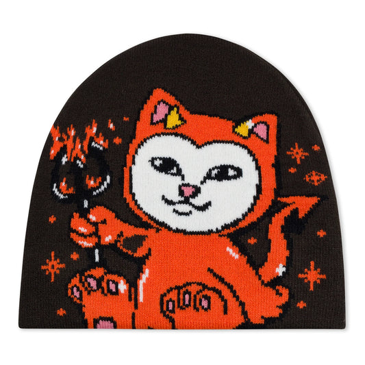 RIPNDIP - SCARY CUTE BEANIE (CHARCOAL)