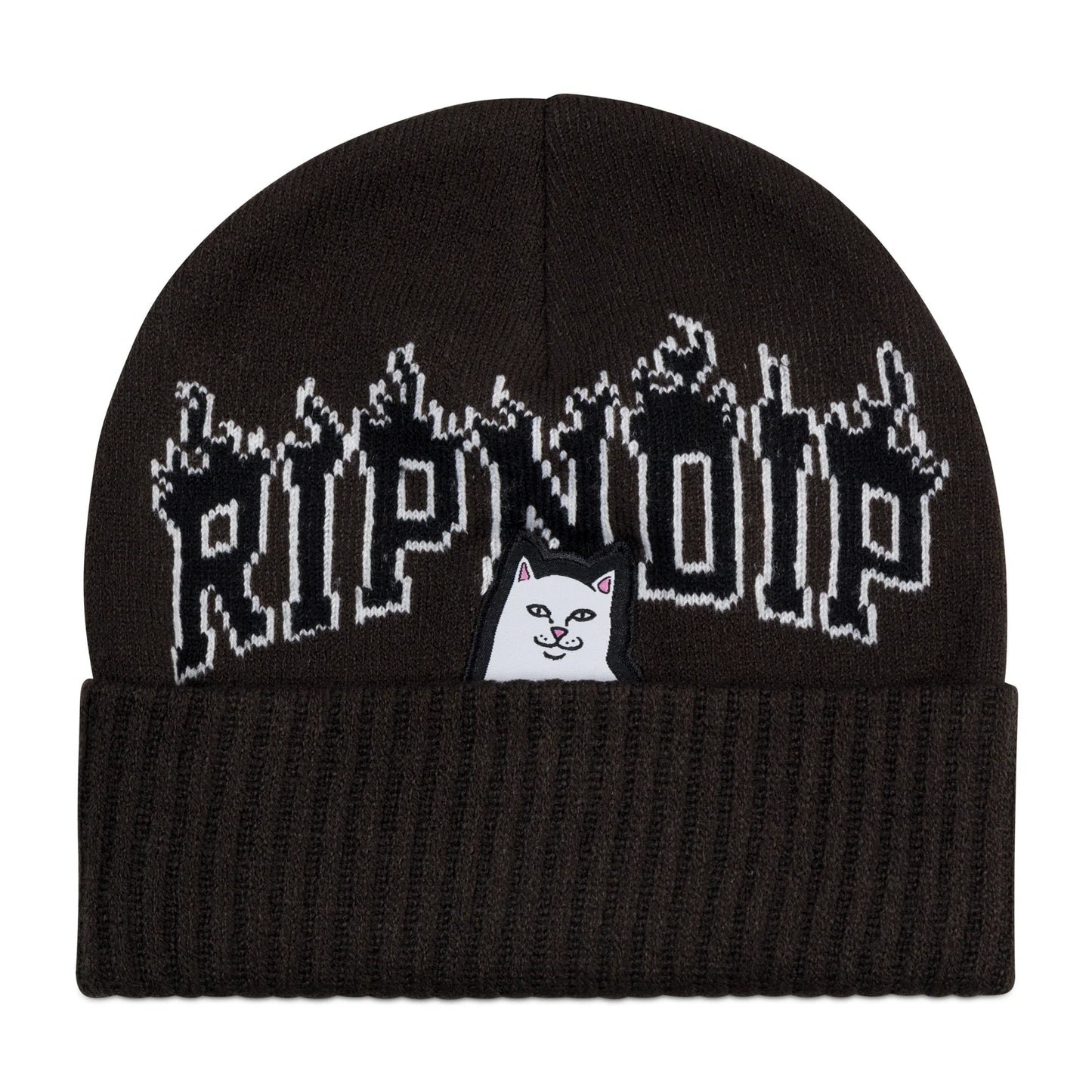 RIPNDIP - LORD NERMAL INFERNO BEANIE (BLACK)