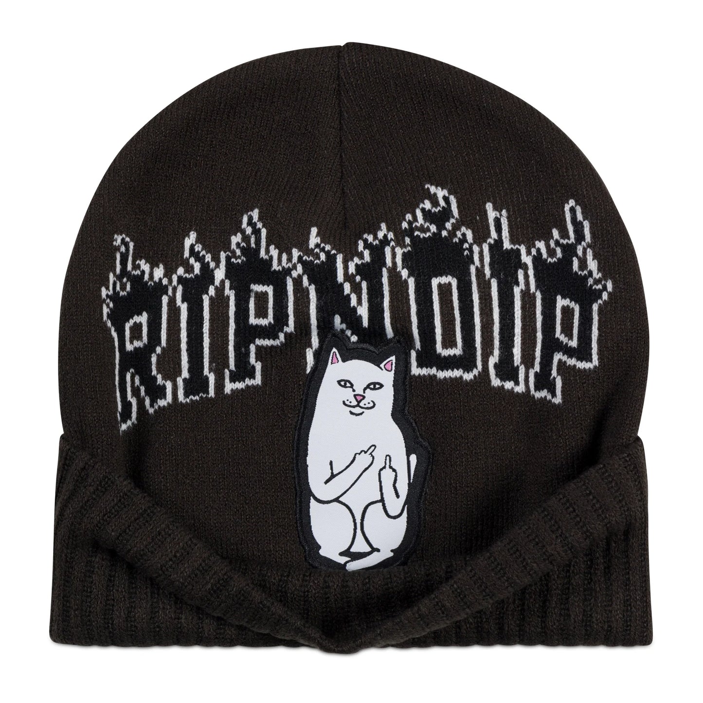 RIPNDIP - LORD NERMAL INFERNO BEANIE (BLACK)