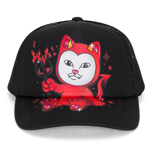 RIPNDIP - SCARY CUTE TRUCKER HAT (BLACK)