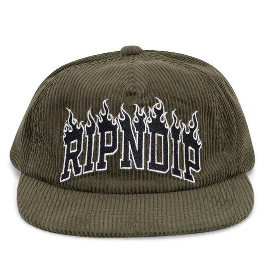 RIPNDIP - INFERNO SNAPBACK (LIGHT FOREST)