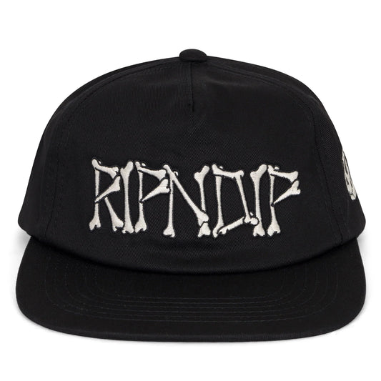 RIPNDIP - BONES SNAPBACK (BLACK)